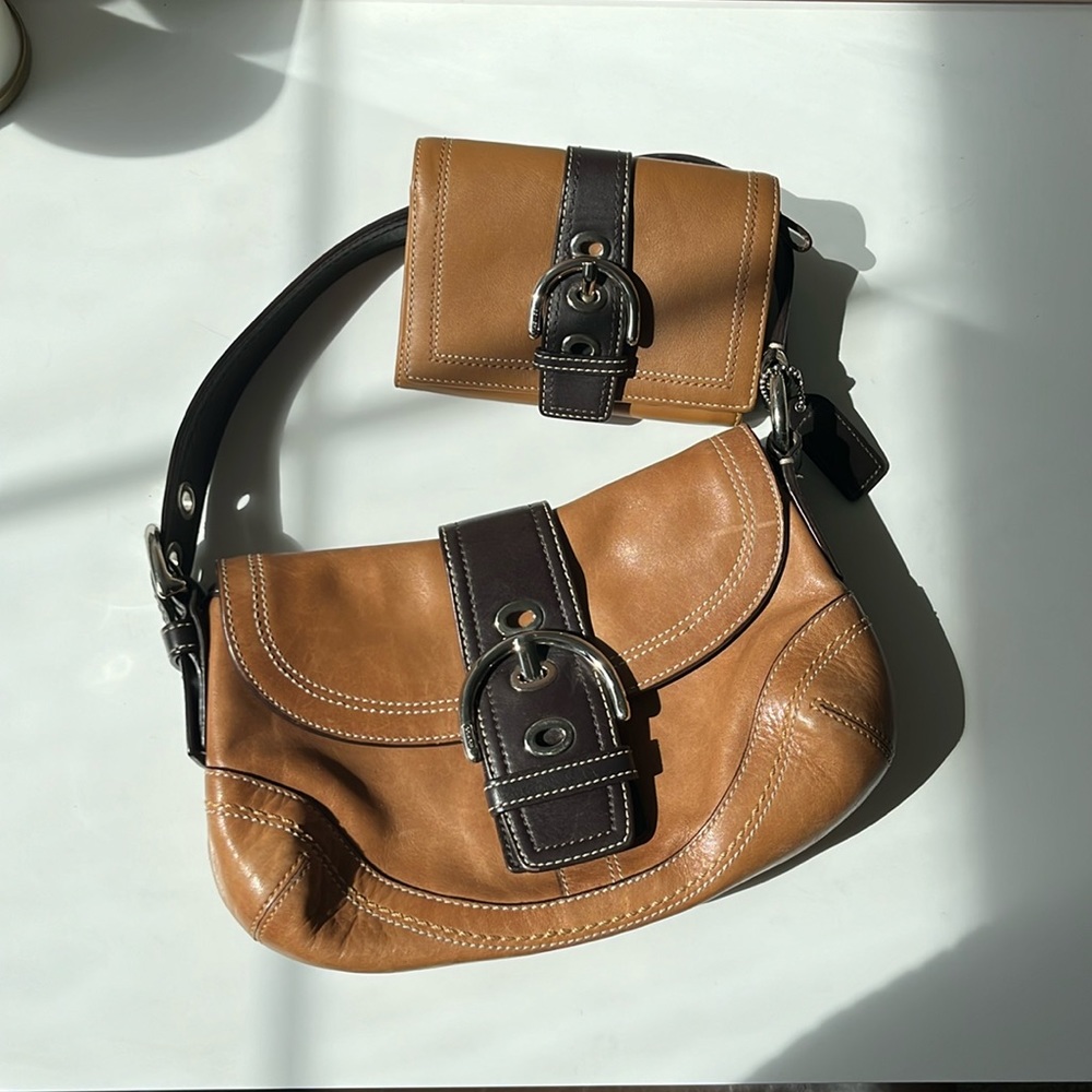 BRAND NEW Coach (Shoulder Bag) Purse + Wallet